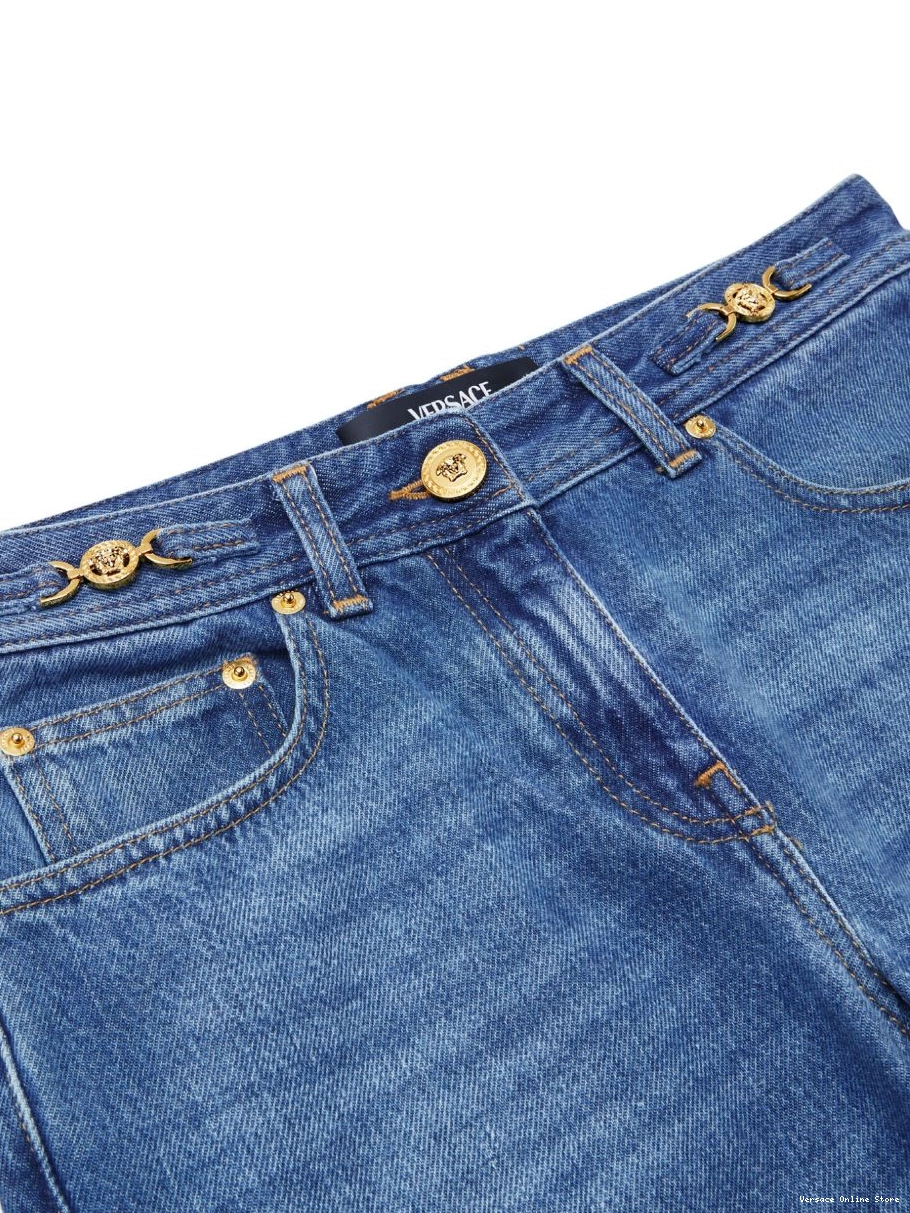 Cheap Versace flared jeans Women Medusa 0825